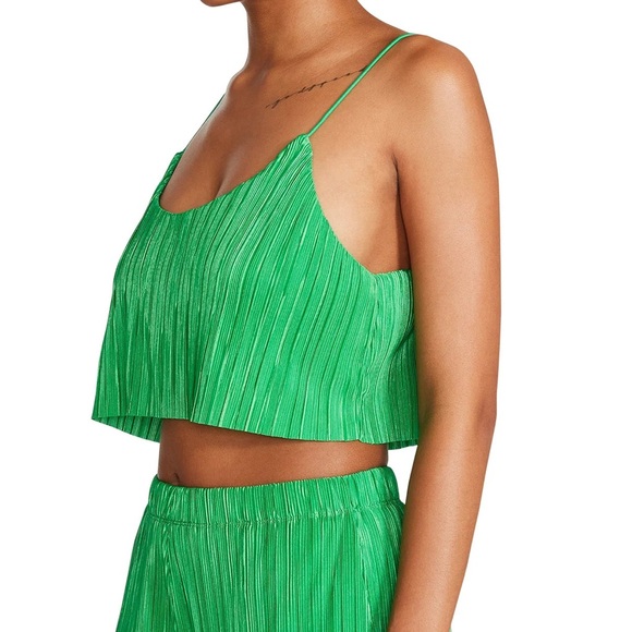 NWT Steve Madden Gianna Pleated crop top -XL - Picture 1 of 6